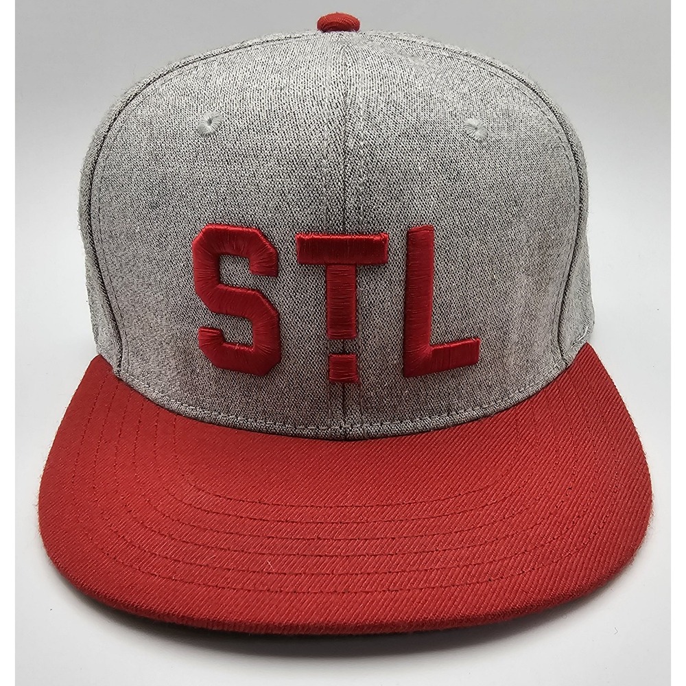 American Needle St. Louis‎ Cardinals Snapback Hat Blockhead Retro Logo ST.L